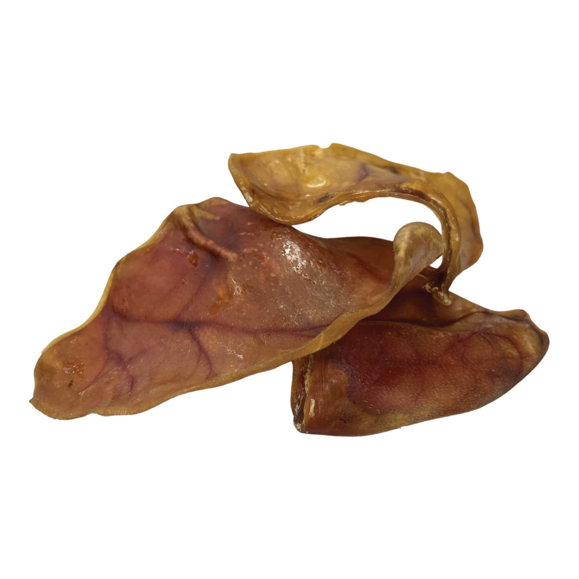 25x Dog Treat Large Pig Ears Whole - Dehydrated Australian Healthy Puppy Chew