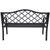 Wallaroo Steel Outdoor Garden Bench - Elegant