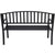 Wallaroo Steel Outdoor Garden Bench - Classic