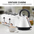 Pronti Rose Trim Collection Toaster & Kettle Bundle - White