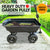 Kartrite Garden Dump Cart Dumper Wagon Carrier Wheel Barrow 125L