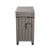 Garden Bar Serving Cart with Cooler (Taupe)