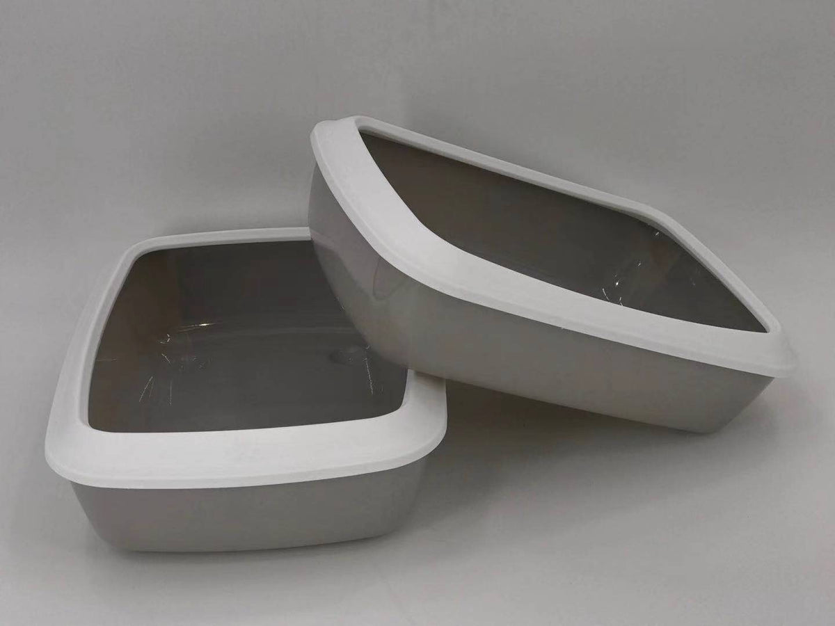 YES4PETS 2 X Small Portable Cat Kitten Toilet Litter Box Tray