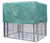 YES4PETS XXXXL Walk-in Bird Cat Dog Cage Pet Parrot Aviary Perch 219x158x203cm With Green Cover