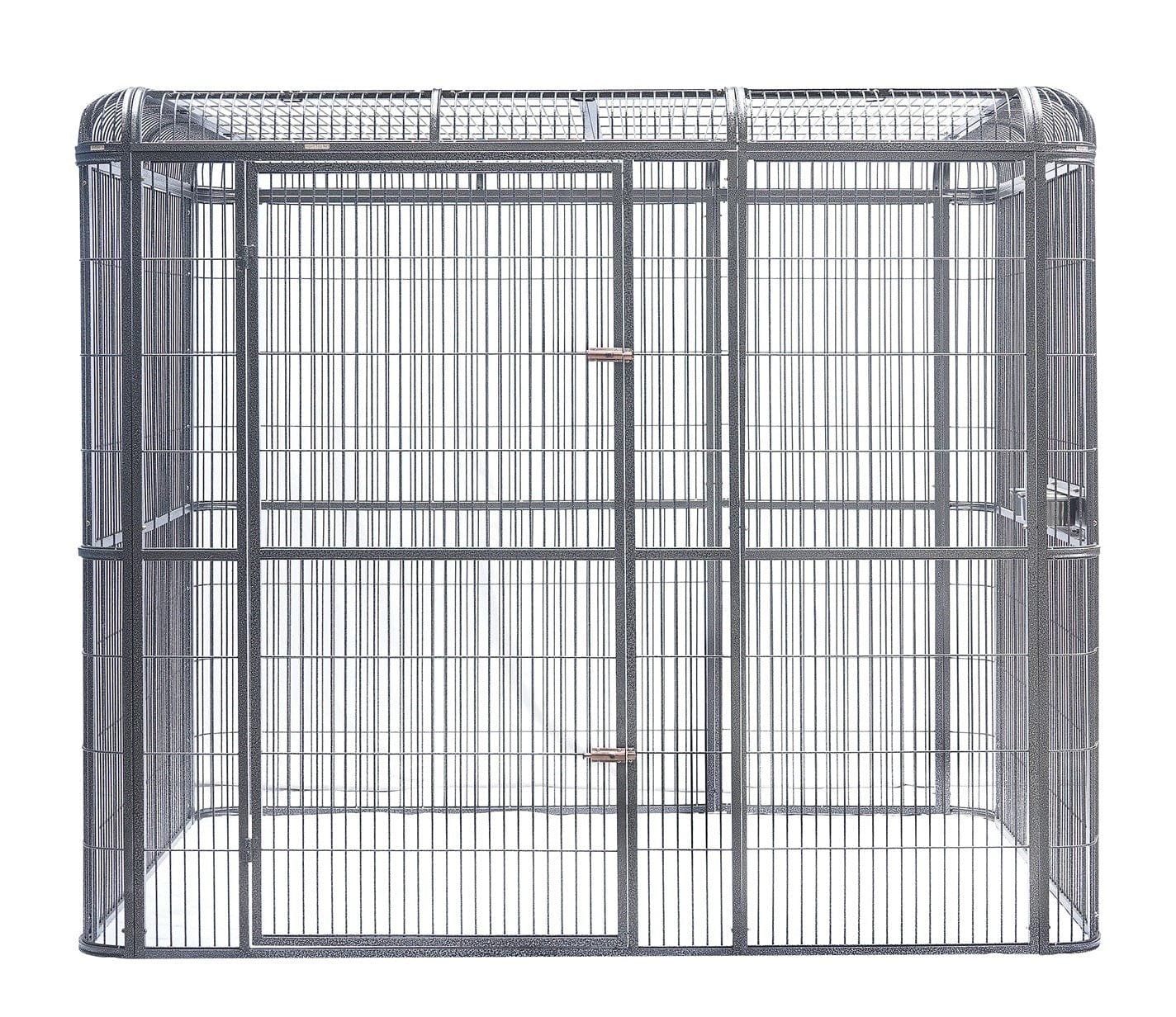 YES4PETS XXXXL Walk-in Bird Cat Dog Cage Pet Parrot Aviary Perch 219x158x203cm With Green Cover