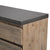 Stony 160cm Acacia Timber Buffet with Concrete Top - Grey