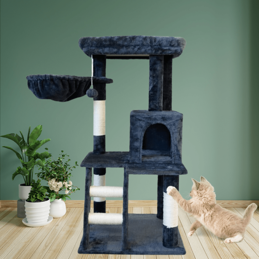 Petwiz 100cm Luna Premium Cat Tree Scratching Post