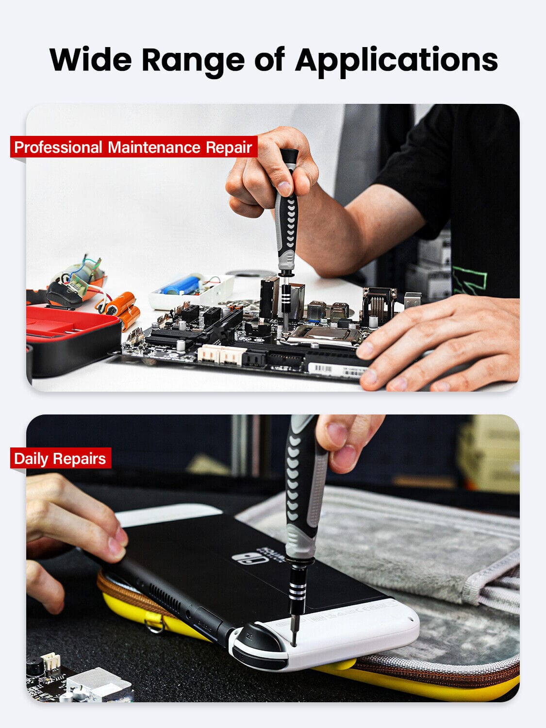 KAIWEETS S20 Screwdriver Set 130-in-1 Magnetic Precision Screwdriver Magnetic