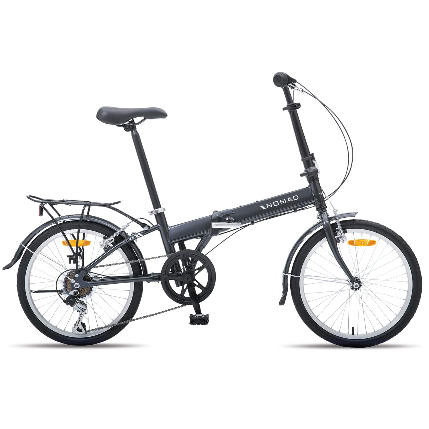 Progear Bikes Nomad Folding Bike 20" in Grey