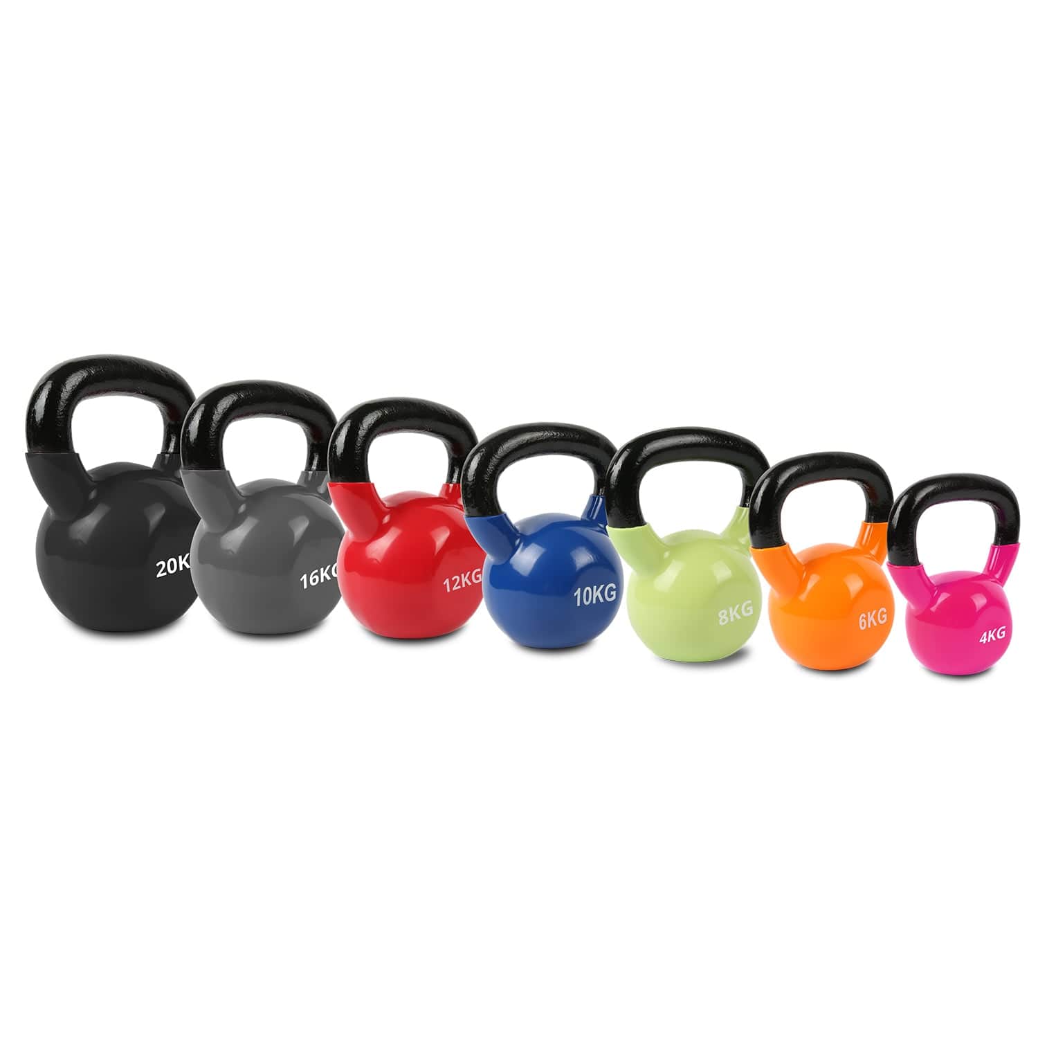 CORTEX 4kg-20kg Kettlebell Set Vinyl