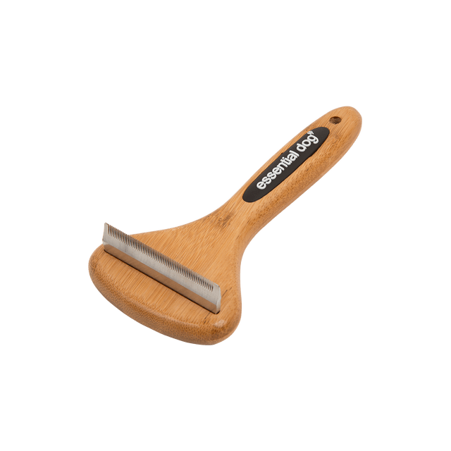 Natural Bamboo Deshedding Tool: Cats &amp; Dogs