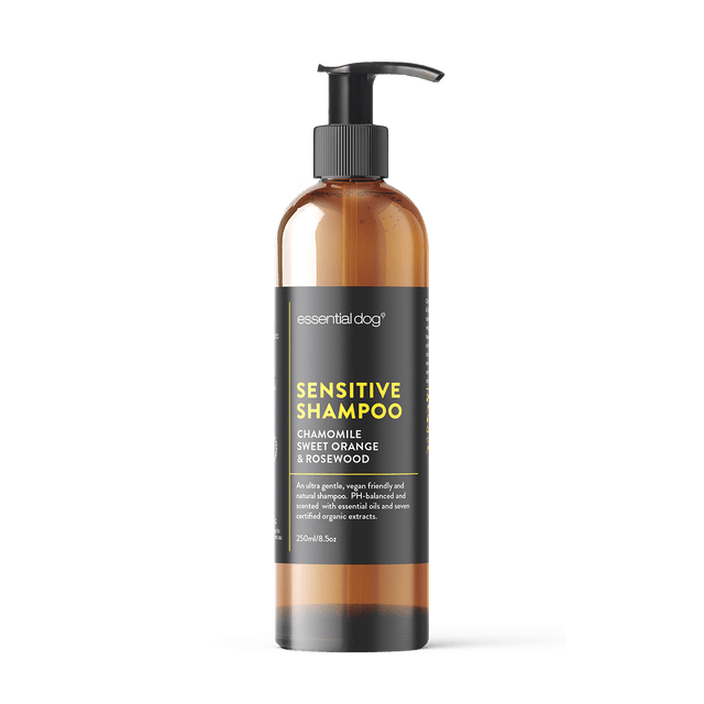 Natural Sensitive Dog Shampoo (Chamomile, Sweet Orange &amp; Rosewood)