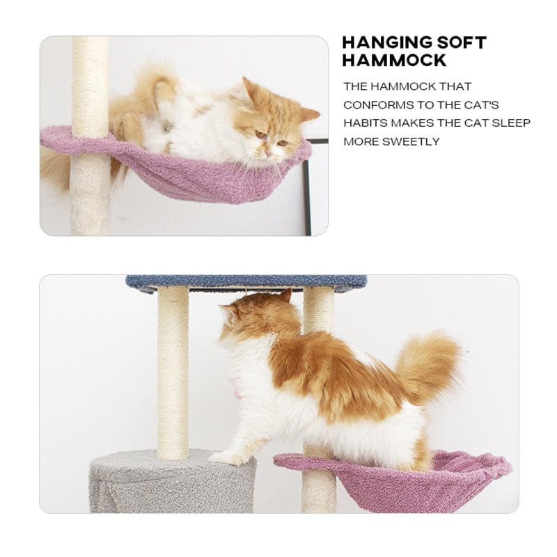 Cat Tree Tower Scratching Post House Bed