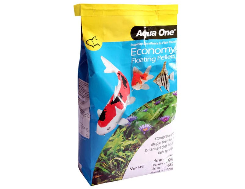 Aqua One Economy Pellets 1mm 5kg