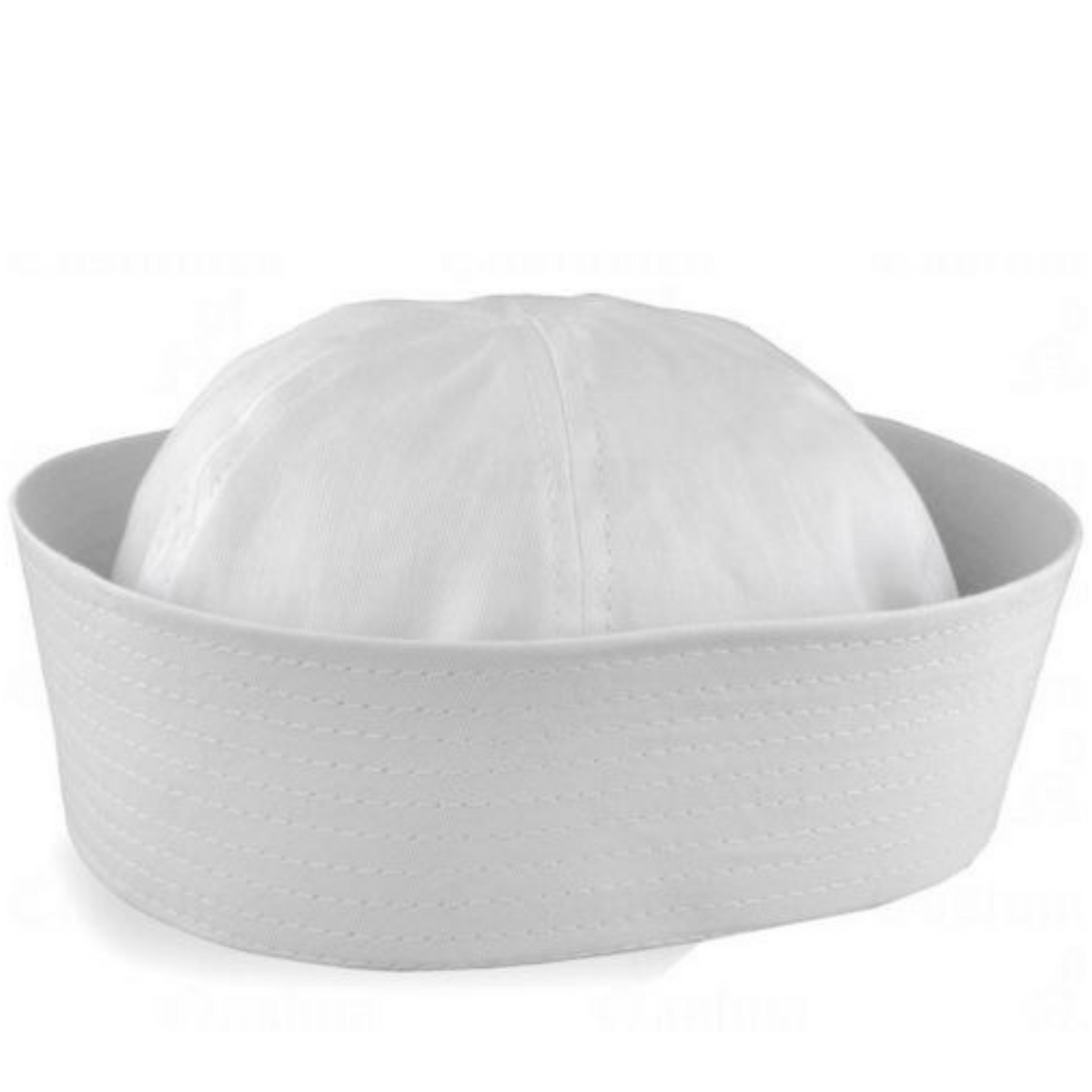 Adult White Sailor Hat Marine Unisex Gob Captain Navy Hen&#39;s Night Doughboy Cap