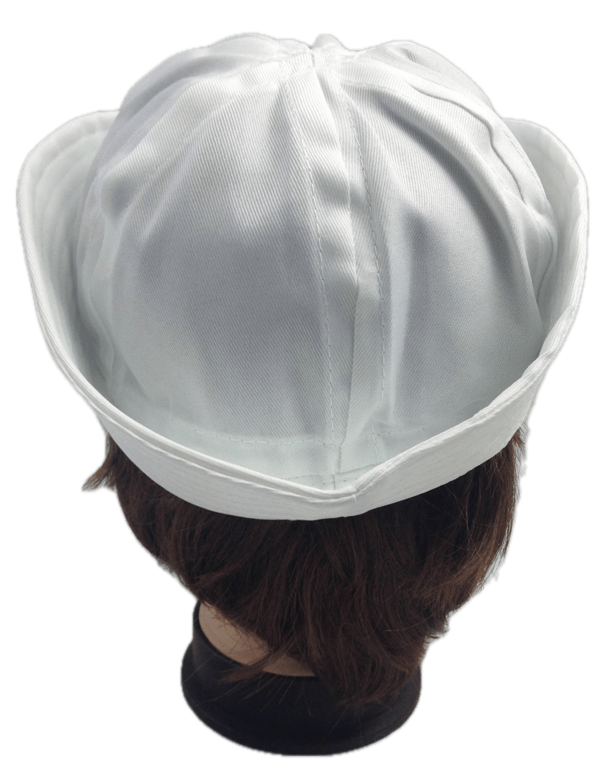 Adult White Sailor Hat Marine Unisex Gob Captain Navy Hen&#39;s Night Doughboy Cap