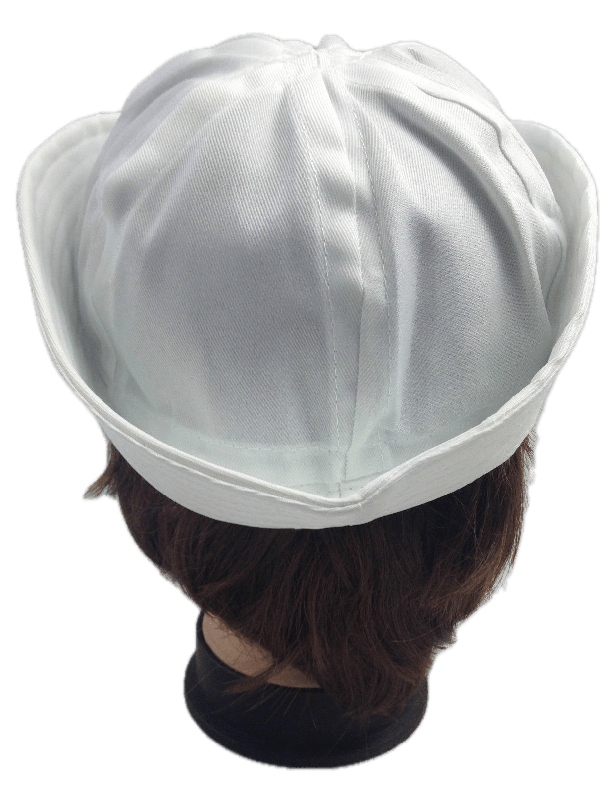 Adult White Sailor Hat Marine Unisex Gob Captain Navy Hen's Night Doughboy Cap