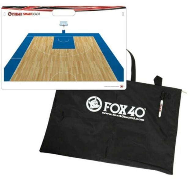 Fox 40 Smart Coach Pro Rigid Carry Basketball Board - With Marker &amp; Carry Bag