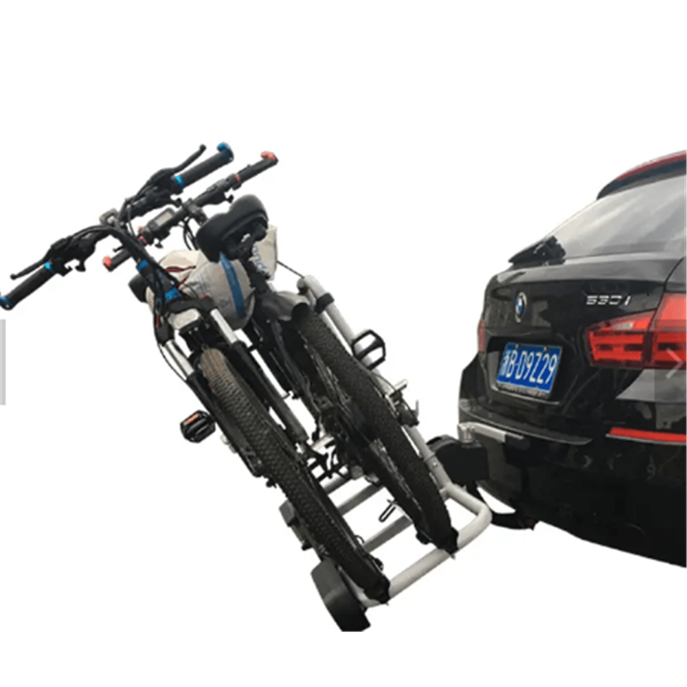 Bicycle E Bike Car Rack - Tow Ball - 2 Bike - With Lights