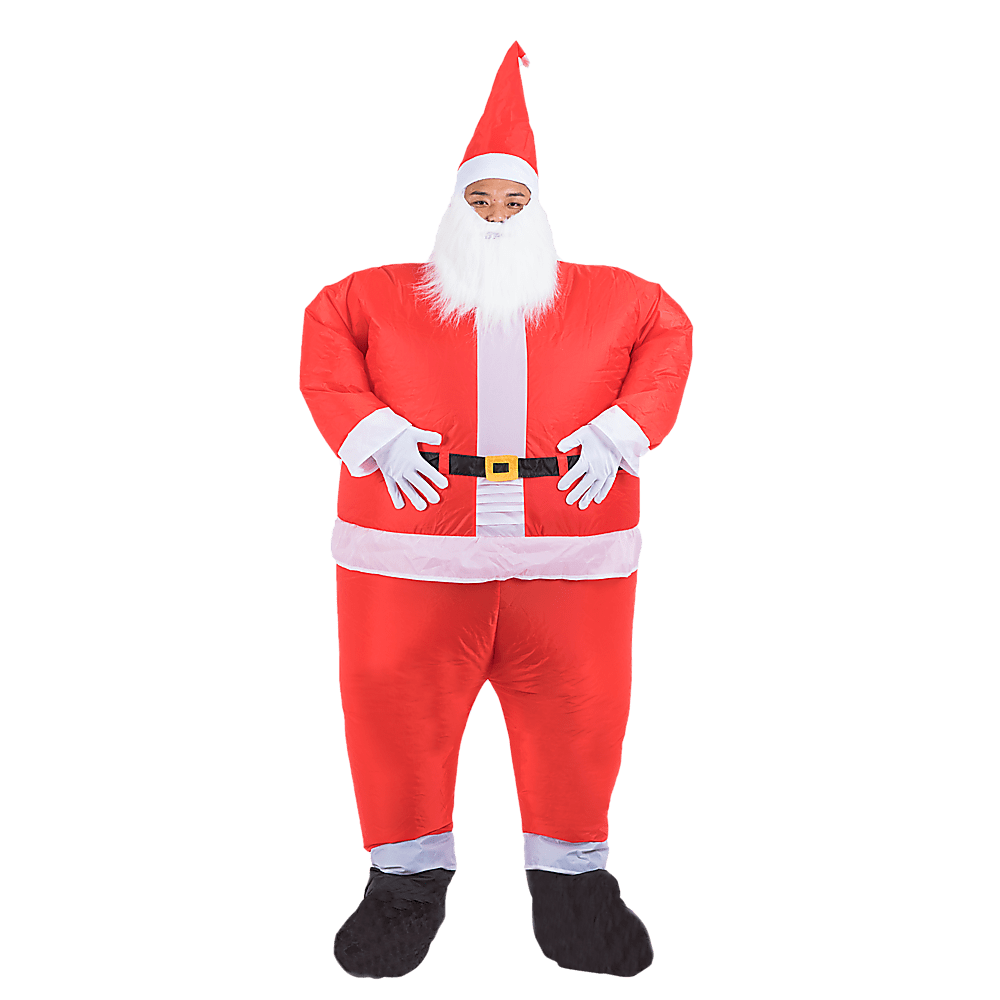 SANTA Fancy Dress Inflatable Suit -Fan Operated Costume