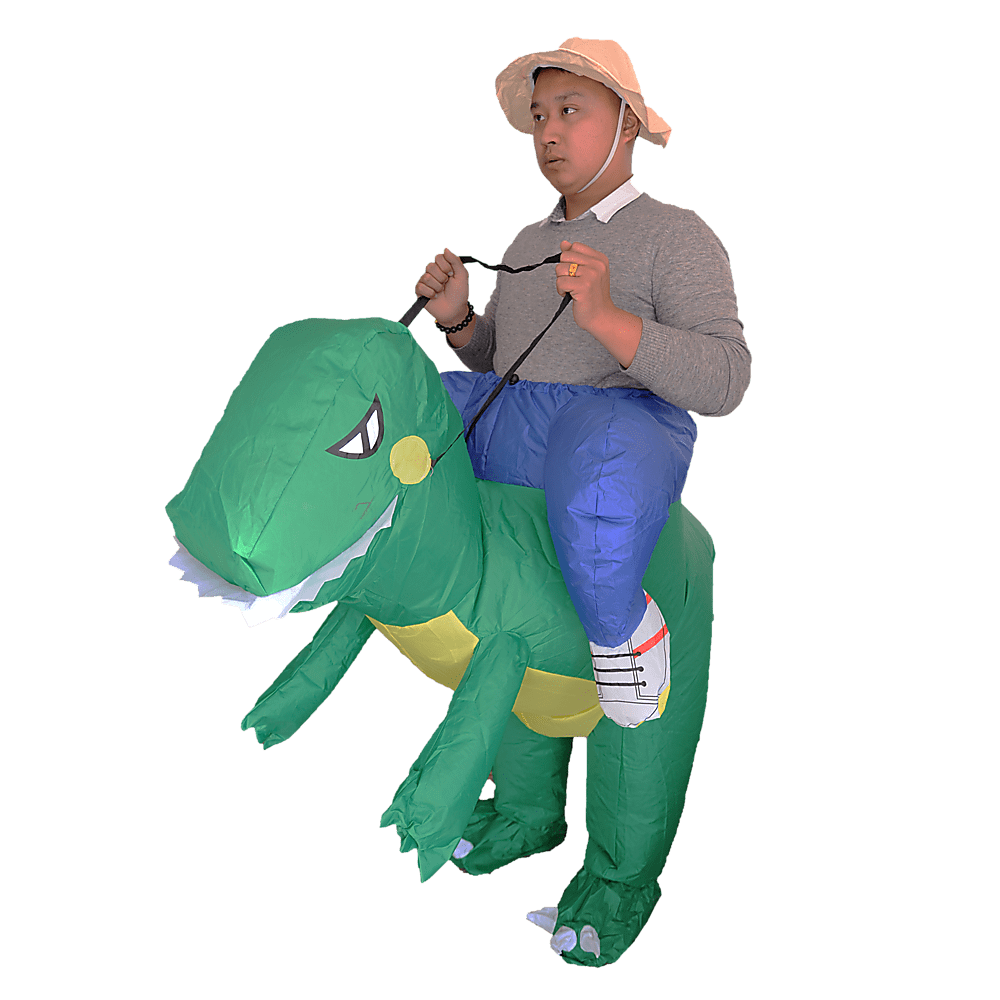 DINO Fancy Dress Inflatable Suit -Fan Operated Costume