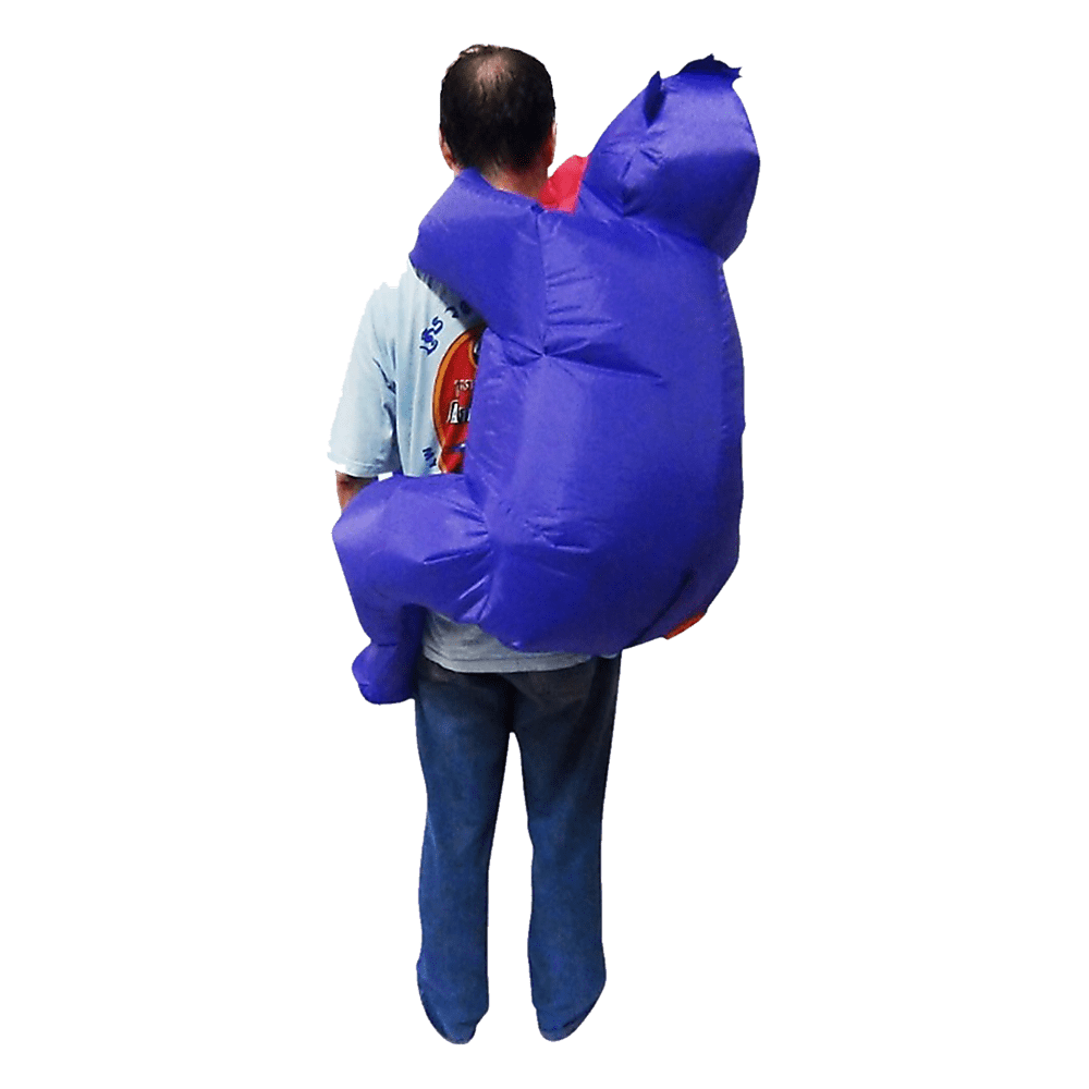 GORILLA Fancy Dress Inflatable Suit -Fan Operated Costume