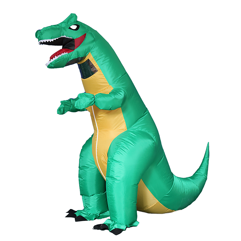 Dinosaur T-Rex Fancy Dress Fan Inflatable Costume Tyrannosaurus Suit