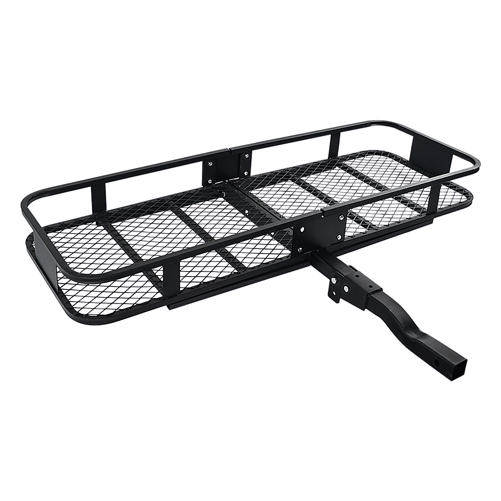 Car Luggage Basket Trailer Hitch Cargo Carrier