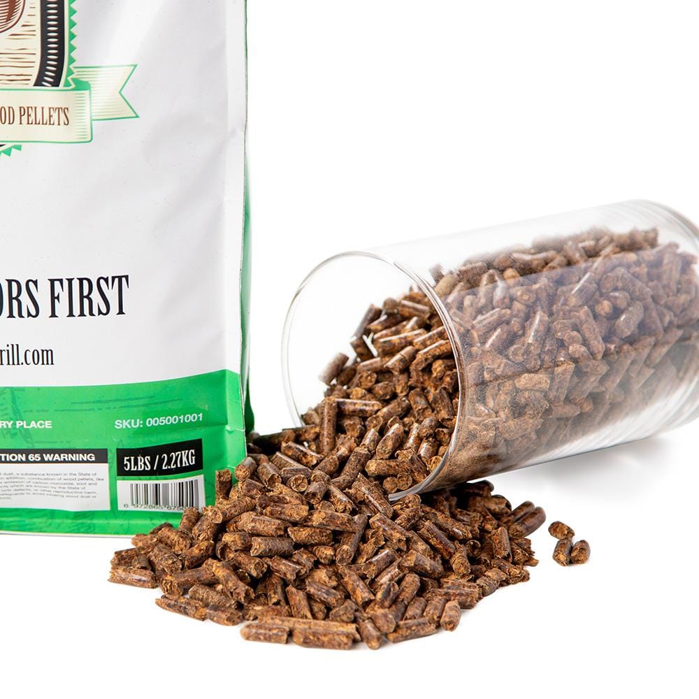 Asmoke 2.5kg X 8 (19 KG) OF 100% PURE APPLEWOOD PELLETS